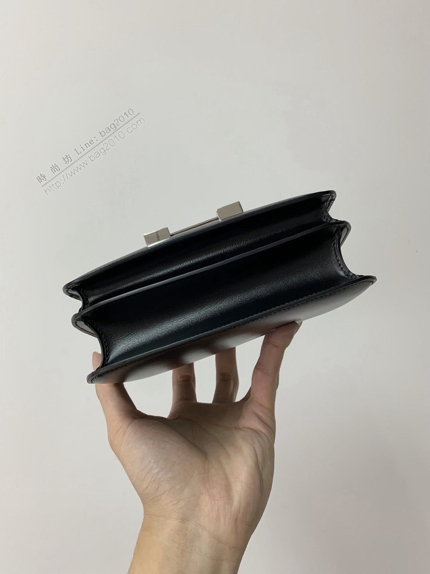 Hermesn空姐包 Constance康康 黑色 蜥蜴扣 全手工  am2207
